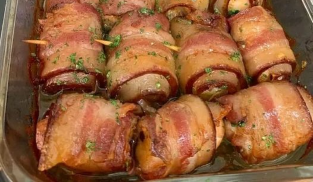 Medalhão de Frango Bacon Receitas Maravilhosa