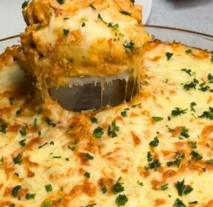 Delícia Gratinada Filé de Peixe gratinado Cremoso