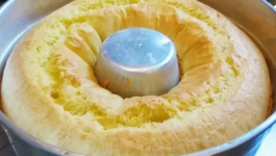 Bolo de pão de queijo Foto Reprodução da internet