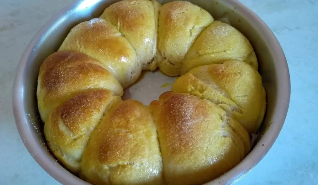 Rosca doce macia e fácil de fazer