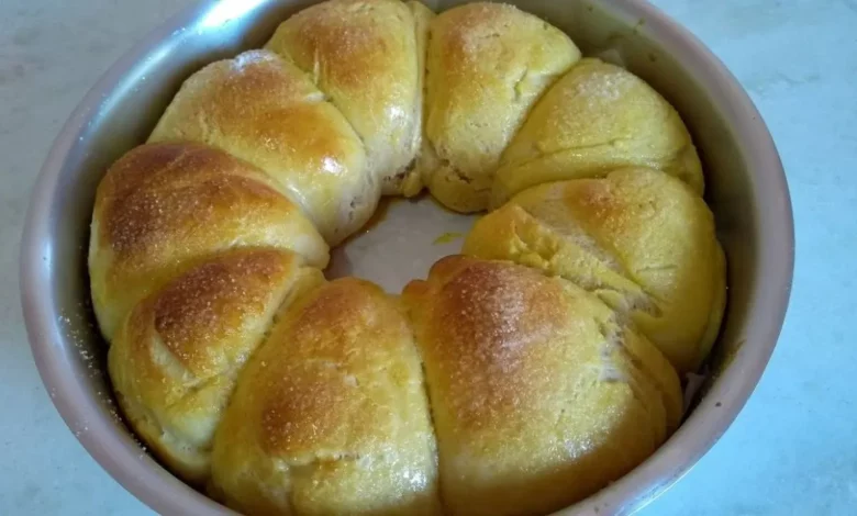 Rosca doce macia e fácil de fazer