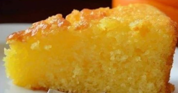 bolo de fubá com laranja