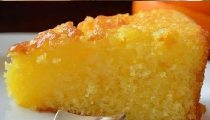 bolo de fubá com laranja