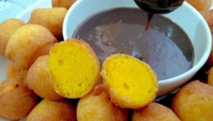 Bolinho de chuva de cenoura