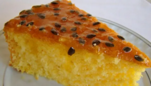 Bolo de maracujá