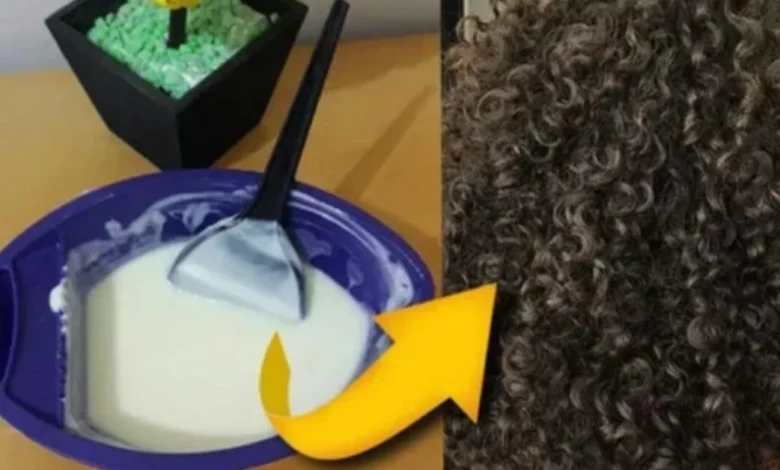 Imagem de conteúdos voltados para cuidados capilares, incluindo creme, penteado cacheado e elementos de estética capilar.