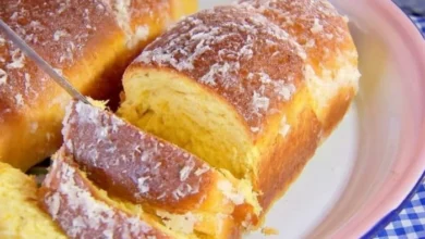 Pão de Abóbora com Coco