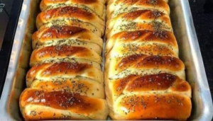 Pão recheado maravilhoso