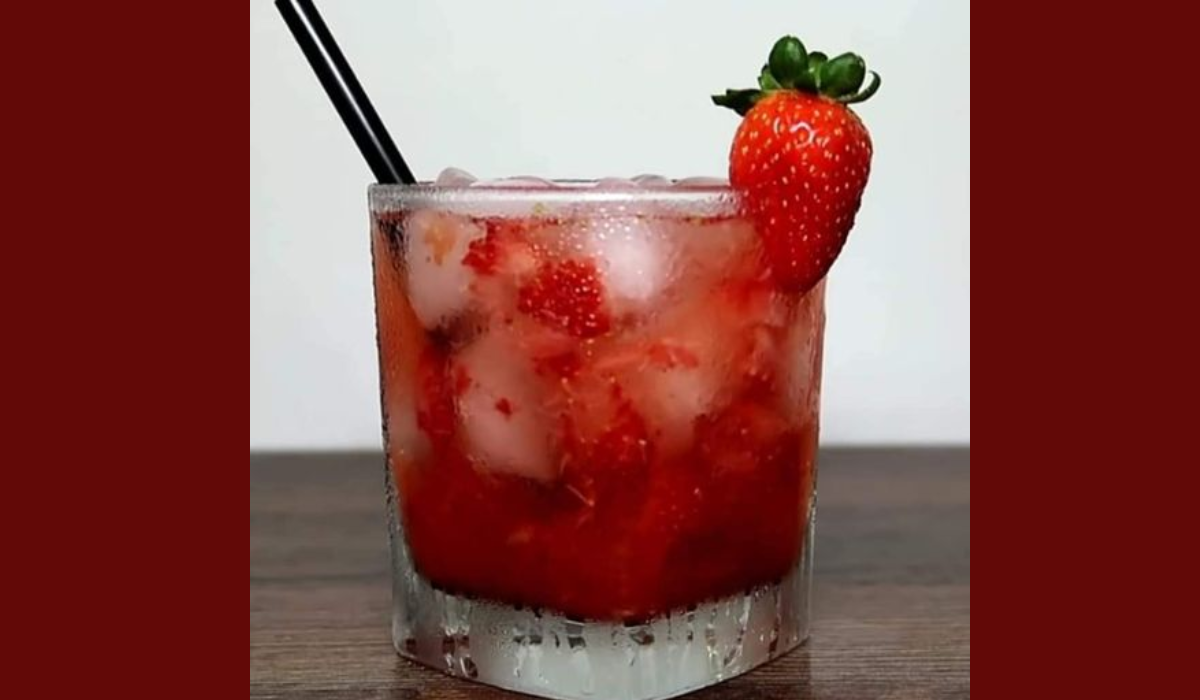 caipirinha de morango