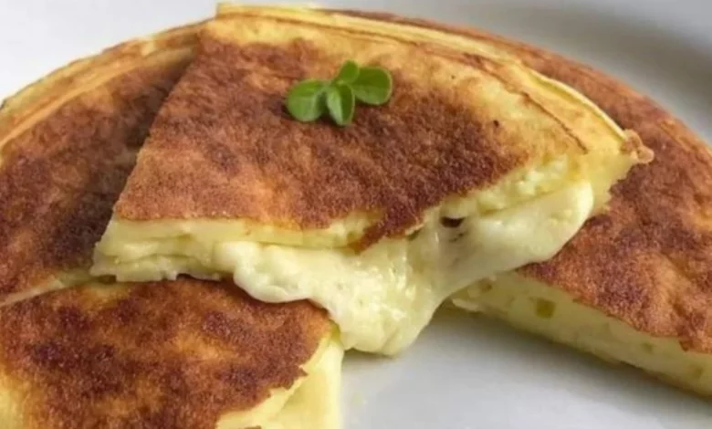 Pão de queijo de frigideira