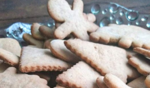 Biscoitos natalinos de gengibre