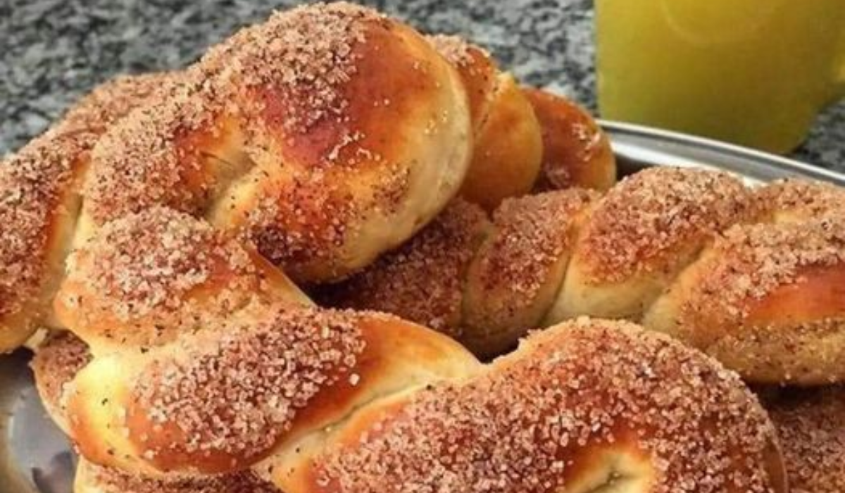 Rosquinhas Feitas com a Massa de Pretzels