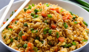 Arroz chinês (chop suey)