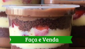 Faça e venda: bolo de pote