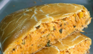 Calzone com farinha de aveia