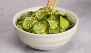 Sunomono – salada de pepino agridoce