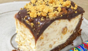 Cheesecake de paçoca