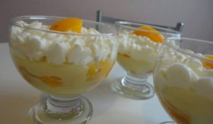 Mousse de pêssego