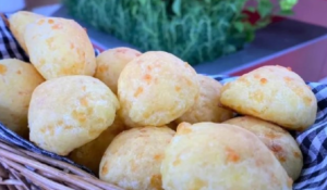 Pão de queijo com aipim