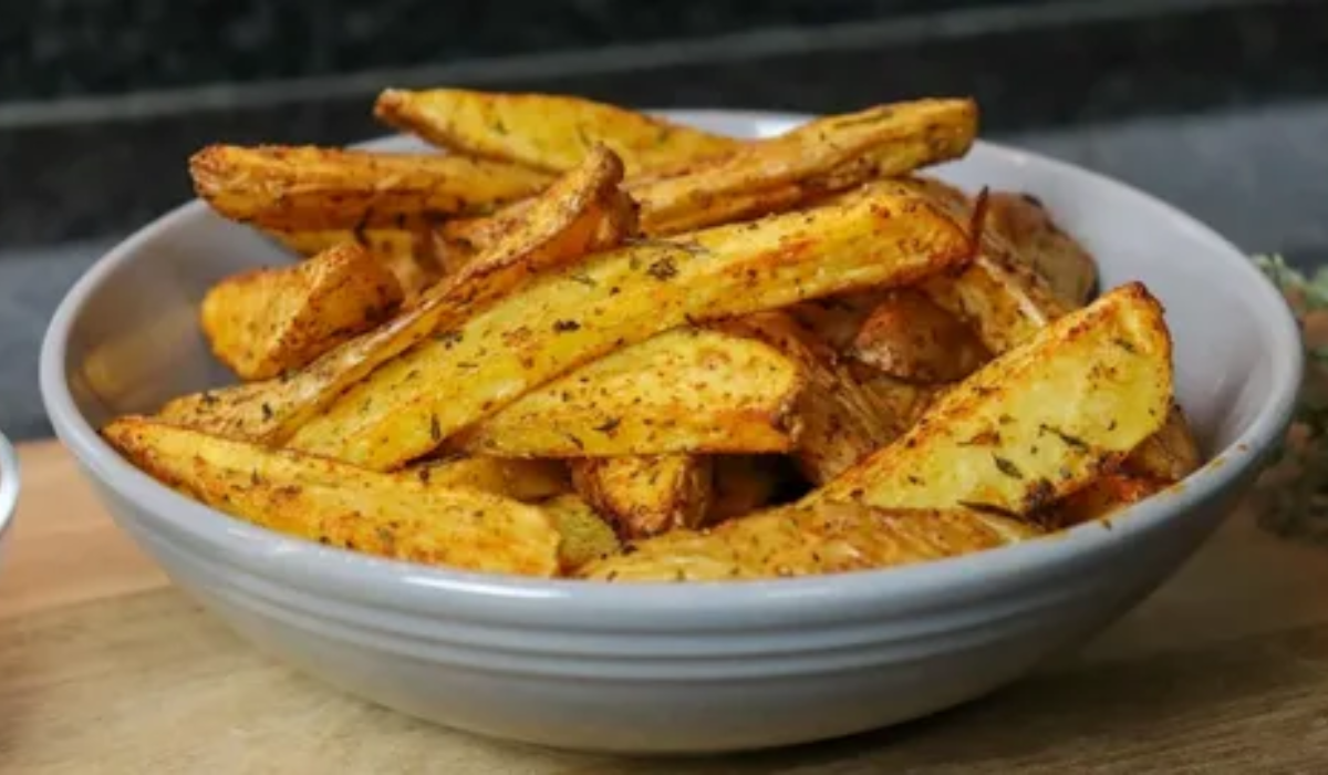 Batata rústica na Airfryer