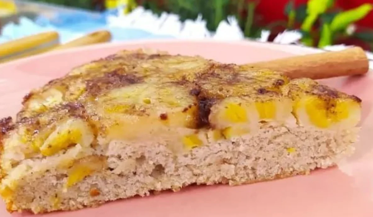 bolo de banana com farinha de rosca