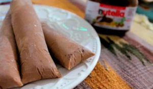 Geladinho de Nutella