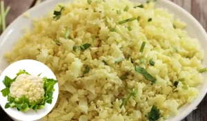 Receita low carb: arroz de couve flor