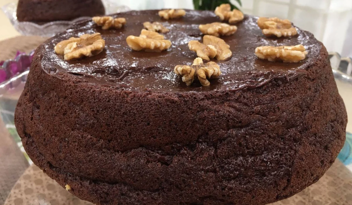 bolo de chocolate com biomassa de banana verde