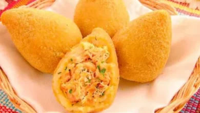 coxinha de mandioca