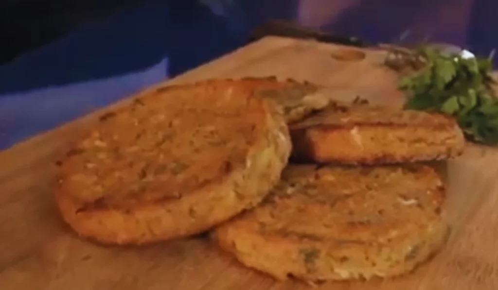 hamburguer de couve-flor