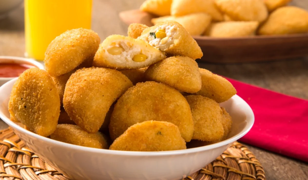 risoles de creme de milho