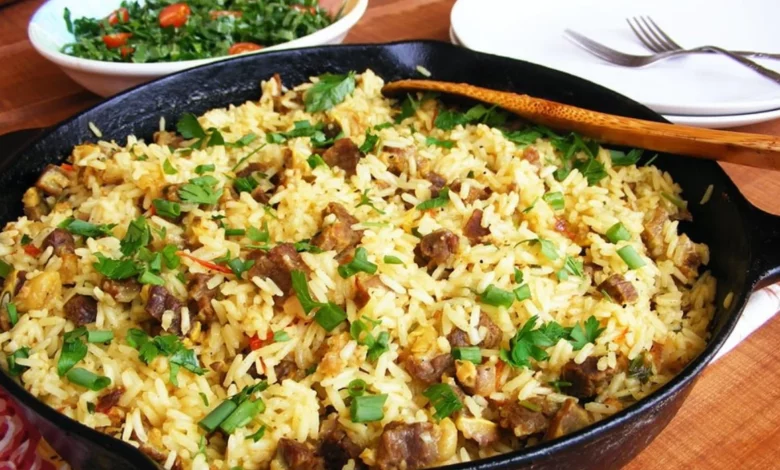 ARROZ DE PANELA DE PRESSÃO