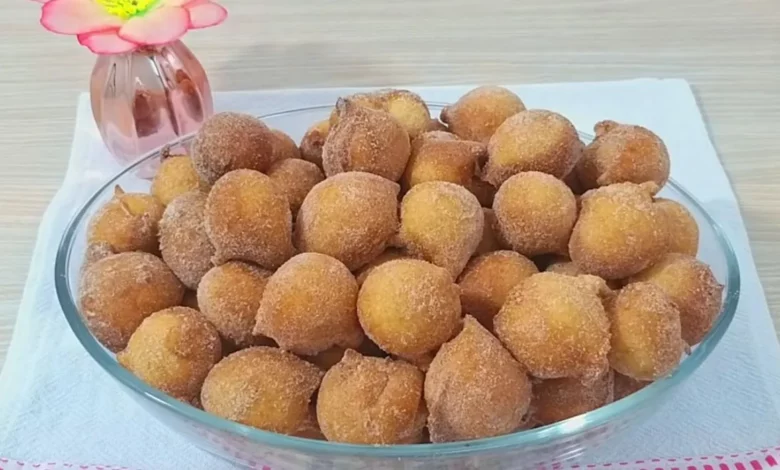 Bolinho de chuva simples, uma receita da casa da vó