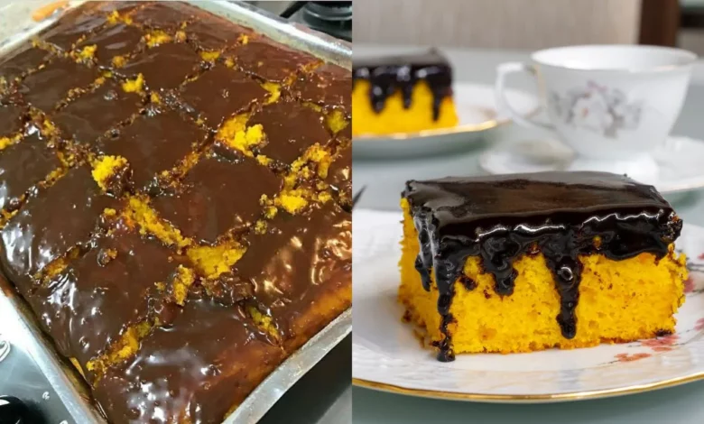 Bolo de Cenoura para o cafezinho da tarde, as crianças vão amar