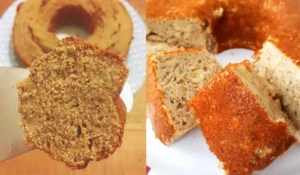 Bolo de banana Low Carb rápido e fácil de fazer