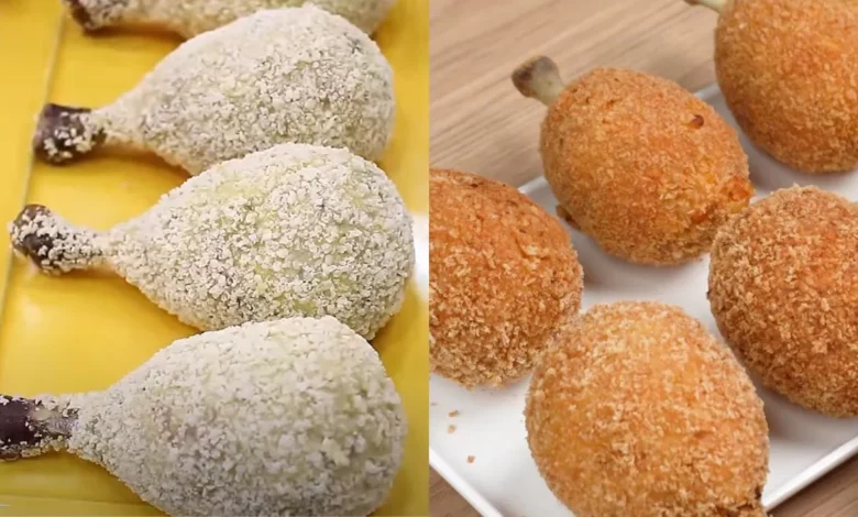 Coxinha no osso: um salgado fácil de preparar e muito gostoso