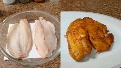 Filé de Tilápia na airfryer uma delicia e muito saudável