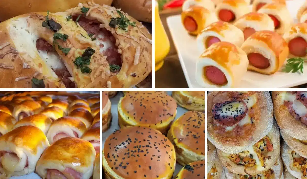 Massa básica para salgados assados