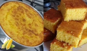 O melhor bolo de milho para preparar no café da tarde