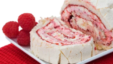 Rocambole de merengue, sobremesa perfeita para servir no domingo