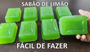 Como fazer Sabão de Limão Caseiro com 5 ingredientes