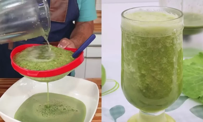 Suco detox em 15 minutos