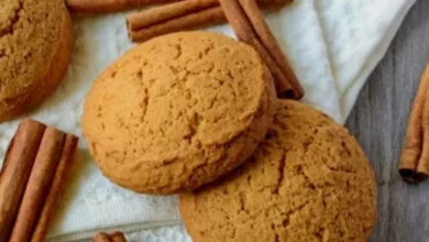 biscoito amanteigado de canela