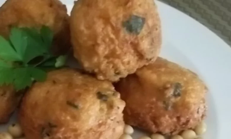 bolinho de soja frito