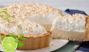 Receita de torta de limão com merengue