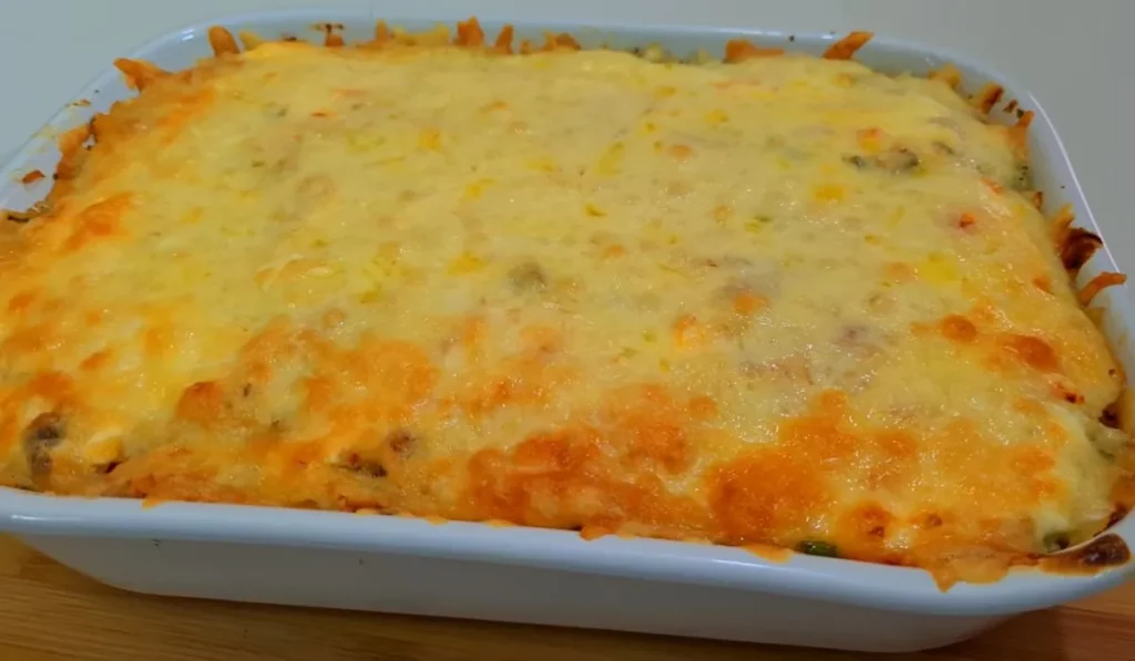 Arroz de forno à parmegiana