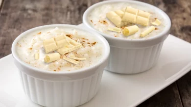 Arroz doce com chocolate Foto Canva Pro