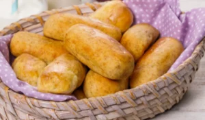 Receita de pão bisnaguinha de batata doce