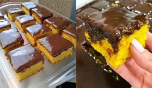 Bolo de cenoura simples e fofinho para o lanche da tarde