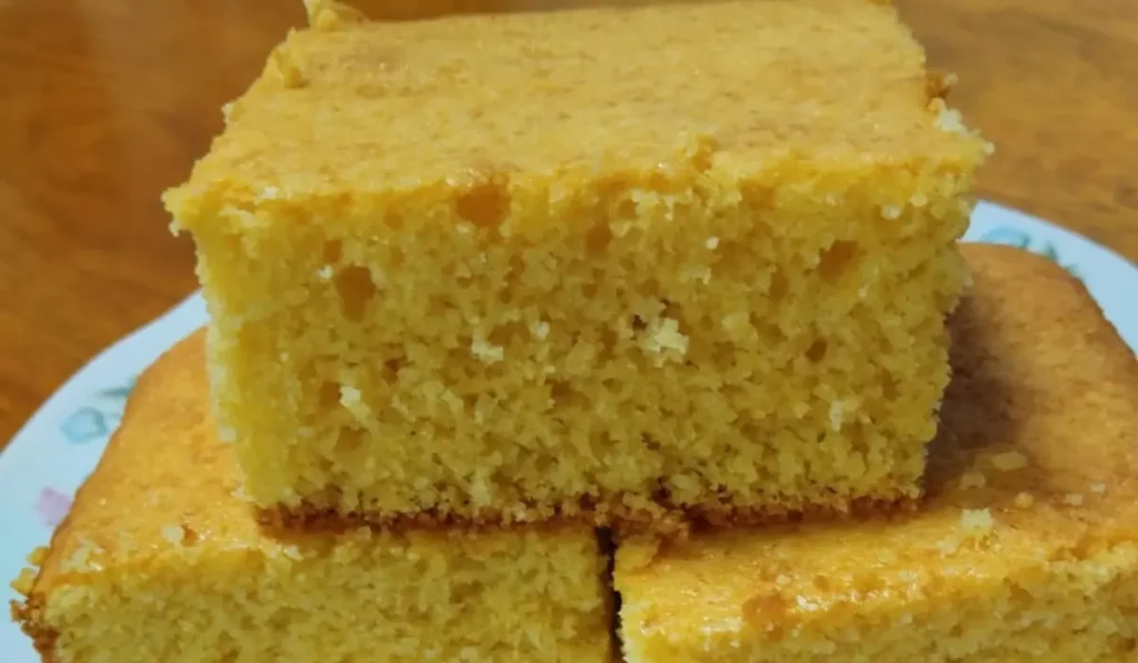 Bolo fofinho de fubá Foto: Receitas Maravilhosas